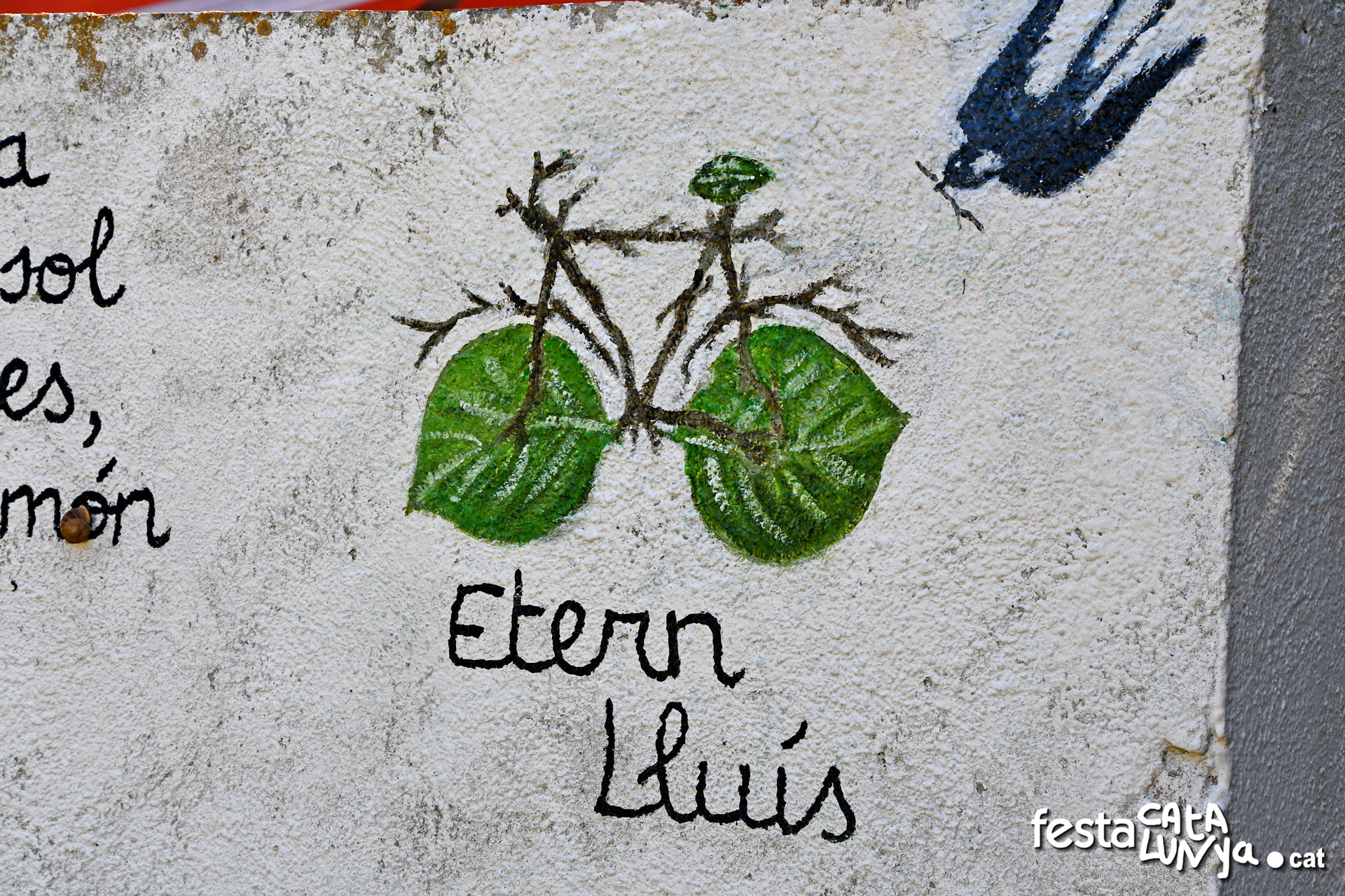 Mural Els Ciclistes - Bellvei