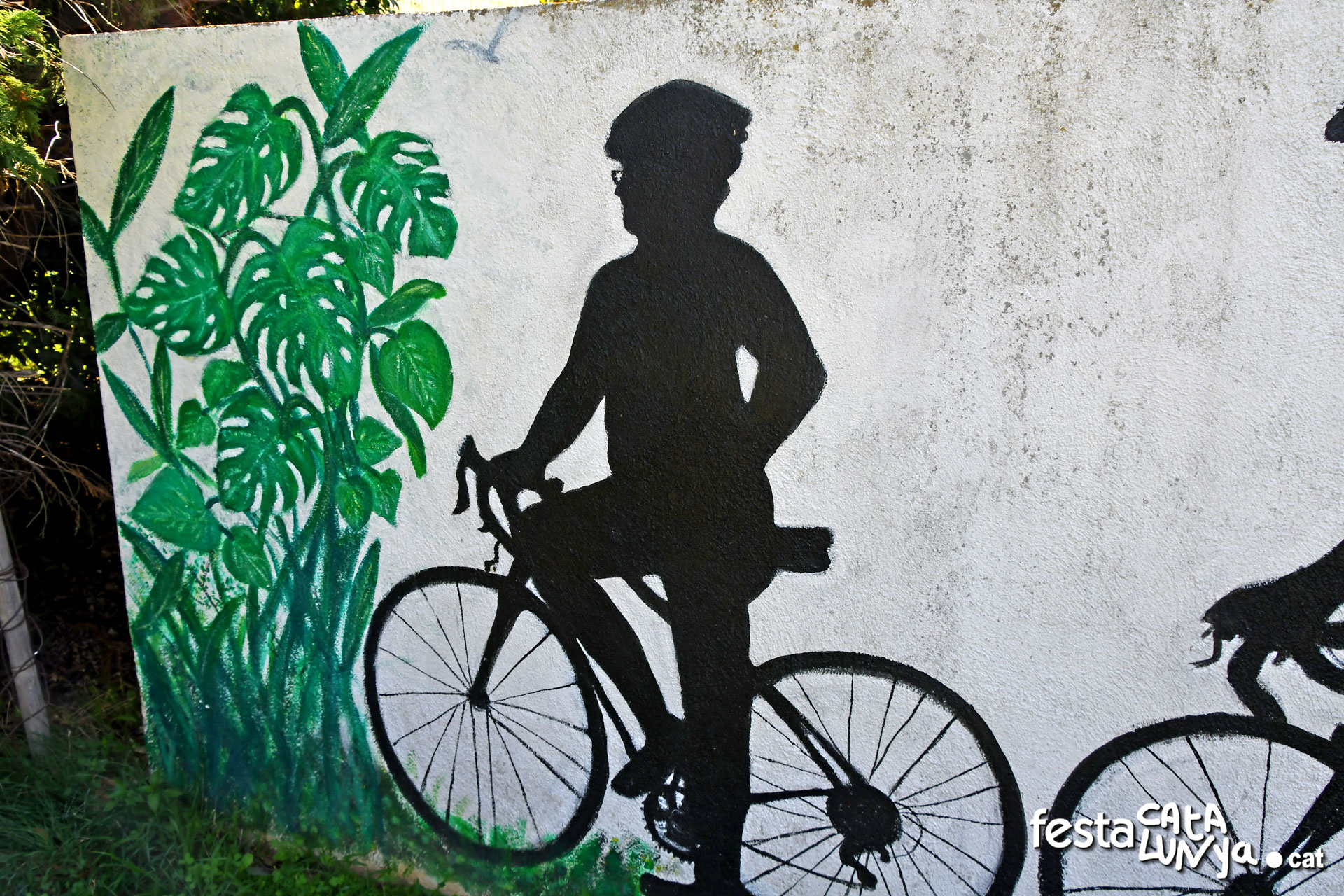 Mural Els Ciclistes - Bellvei