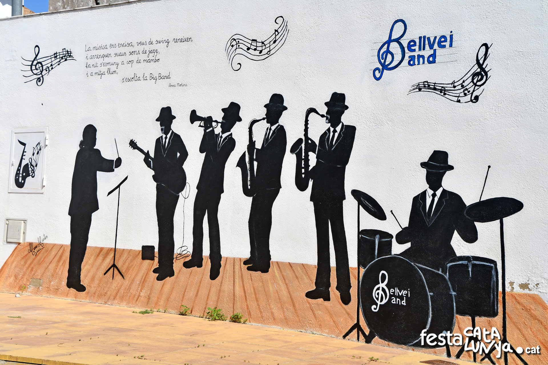 Mural Bellvei Band - Bellvei