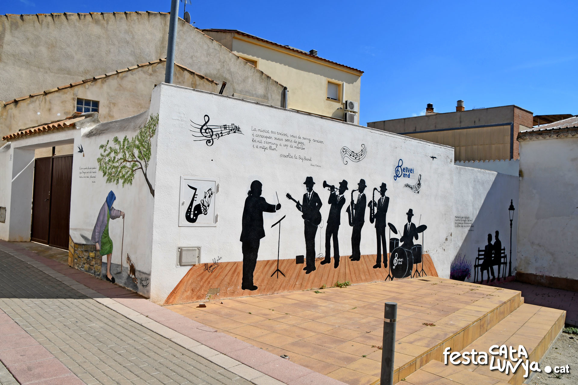 Mural Bellvei Band - Bellvei