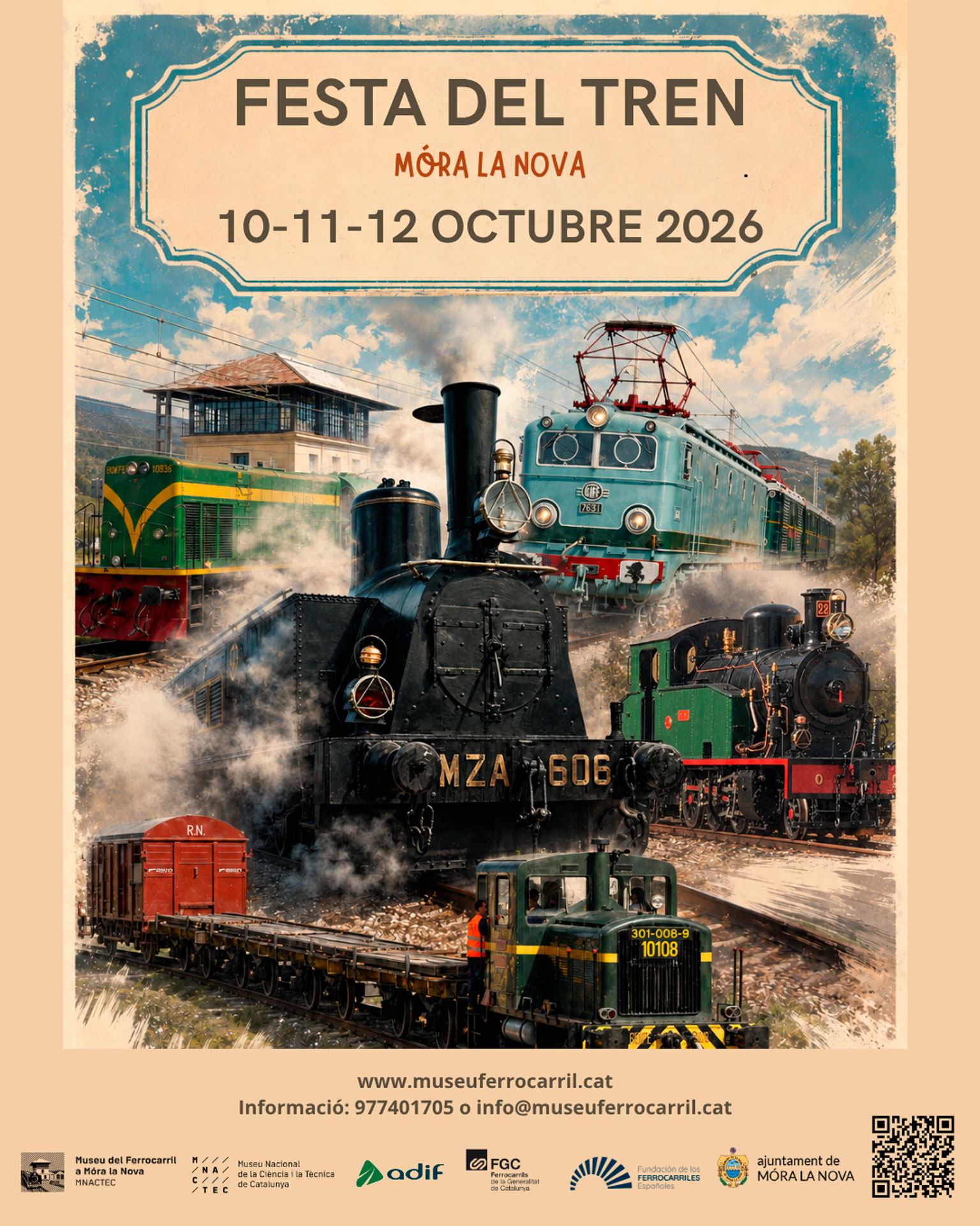 Festa del Tren 2026 - Móra la Nova