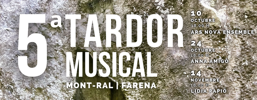 Banner de Mont-ral - Tardor Musical 2026