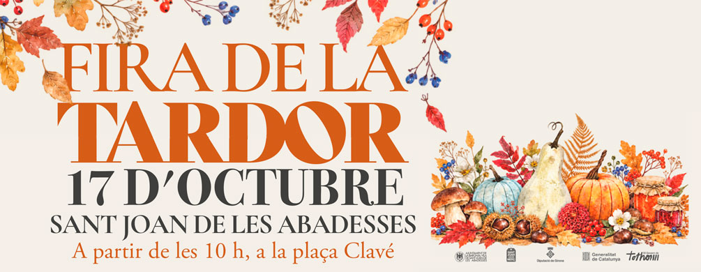 Banner de Sant Joan de les Abadesses - Fira de la Tardor 2026