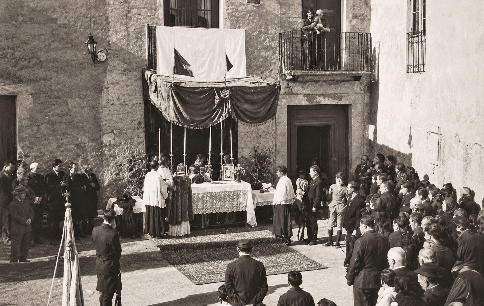 Móra la Nova - Any 1939, primera Missa després de la guerra civil