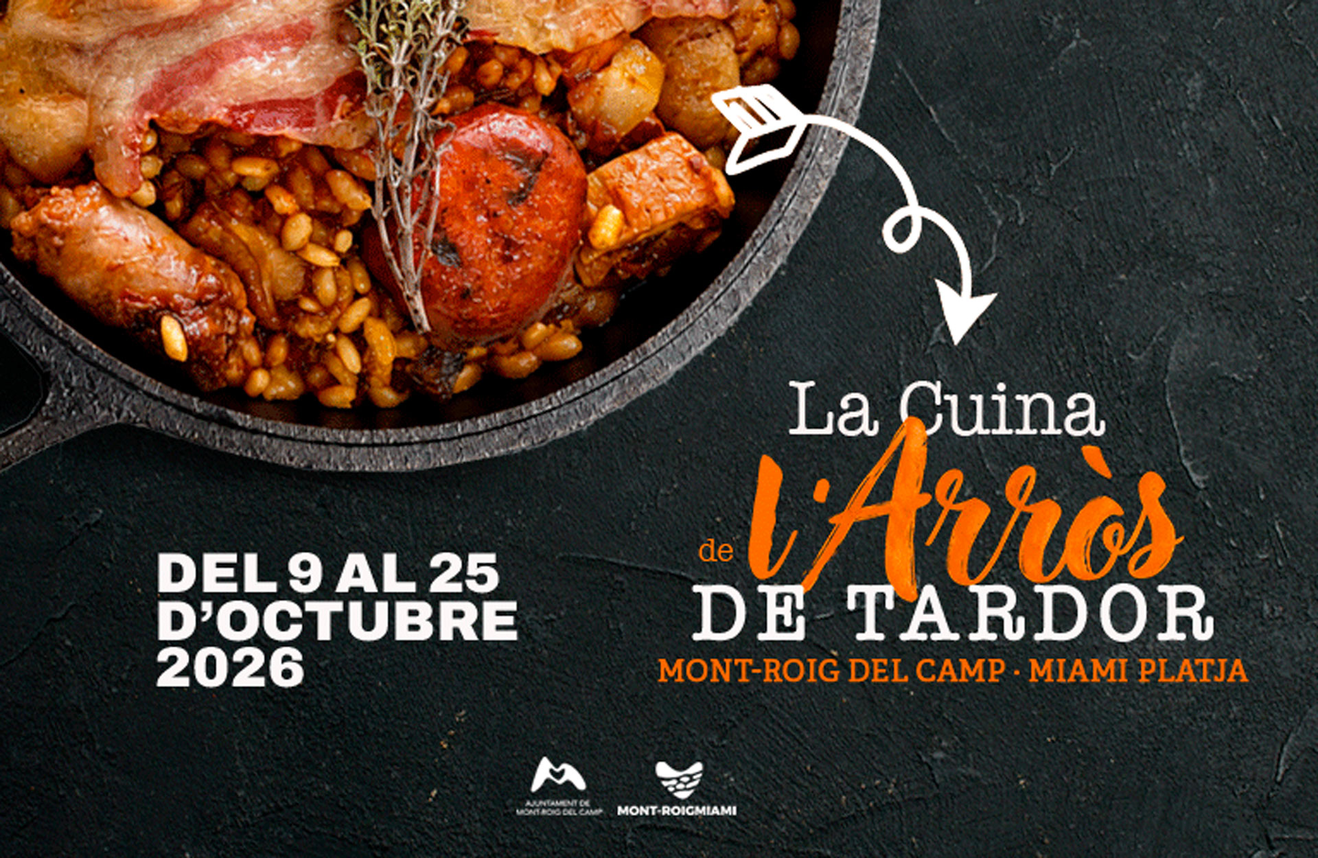 Jornades Gastronòmiques de la Cuina de l'Arròs de Tardor a Mont-roig del Camp
