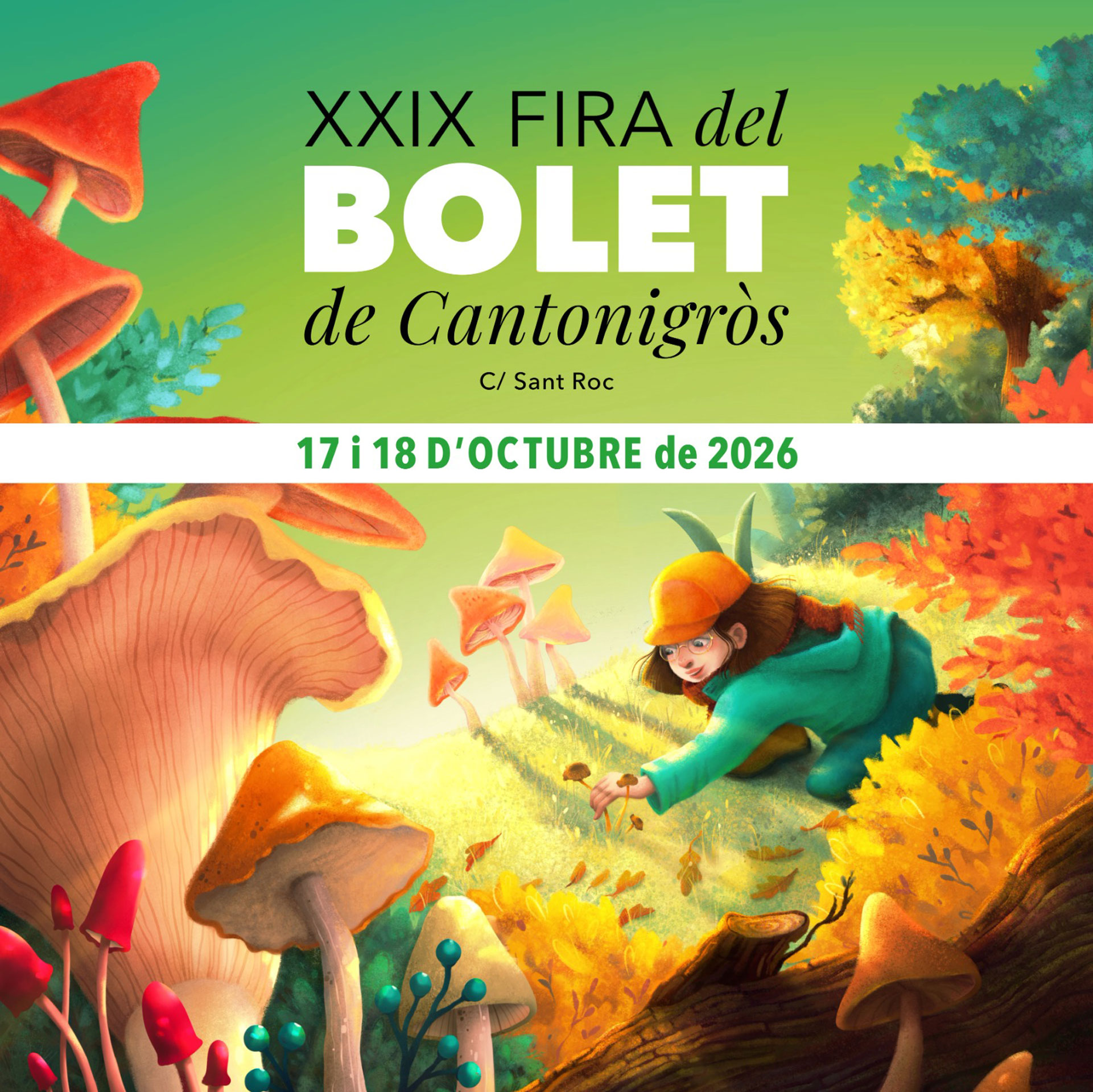 Fira del Bolet de Cantonigròs 2026 - L'Esquirol