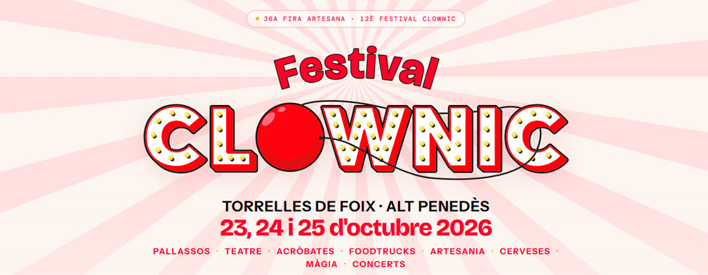 Banner de Torrelles de Foix - Festival Clownic 2026