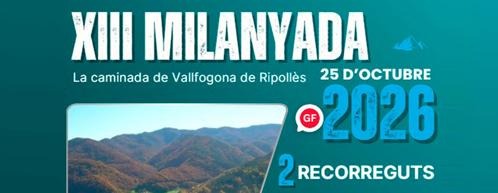 Banner de Vallfogona de Ripollès - Milanyada 2026