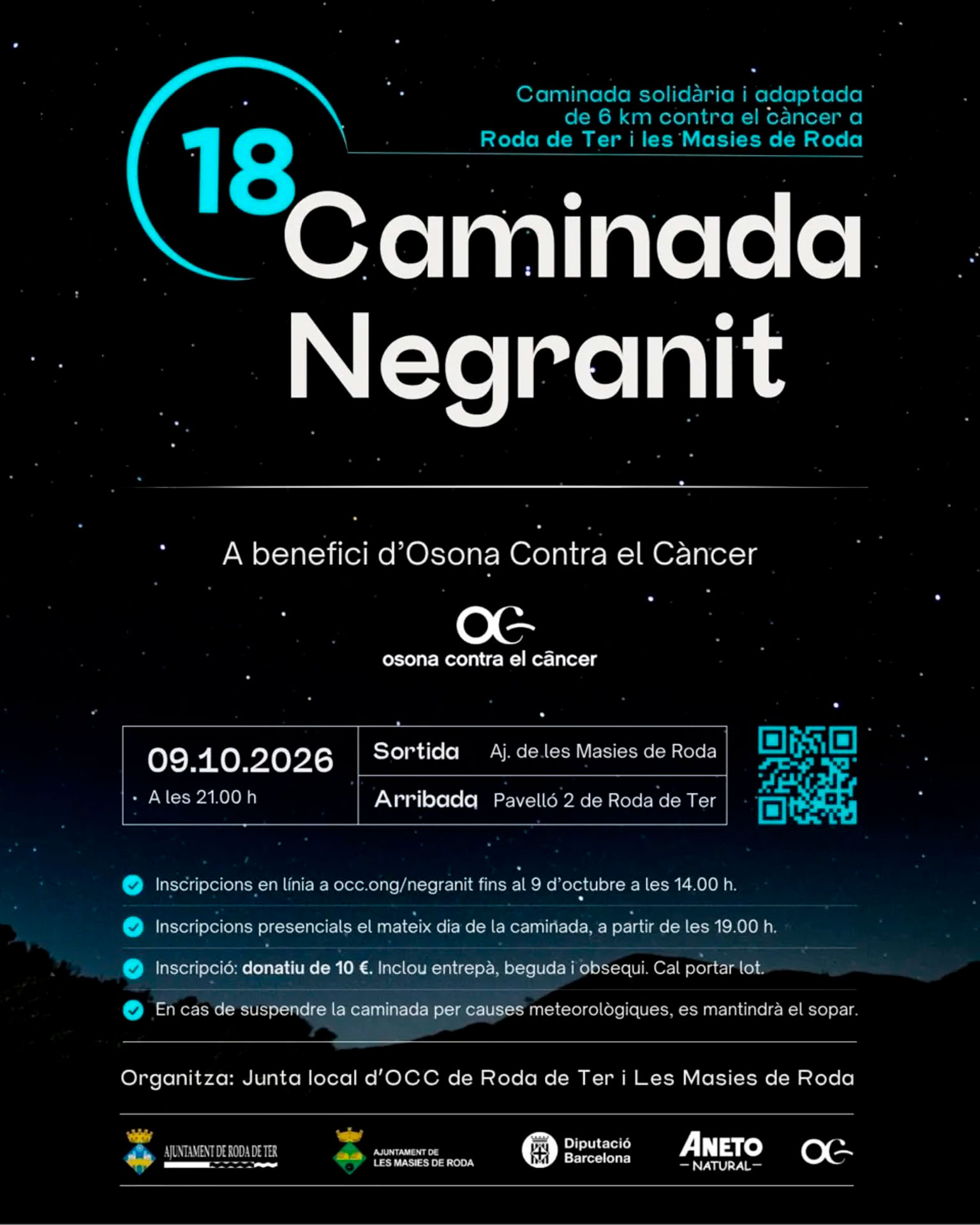 Caminada Negranit 2026 - Roda de Ter