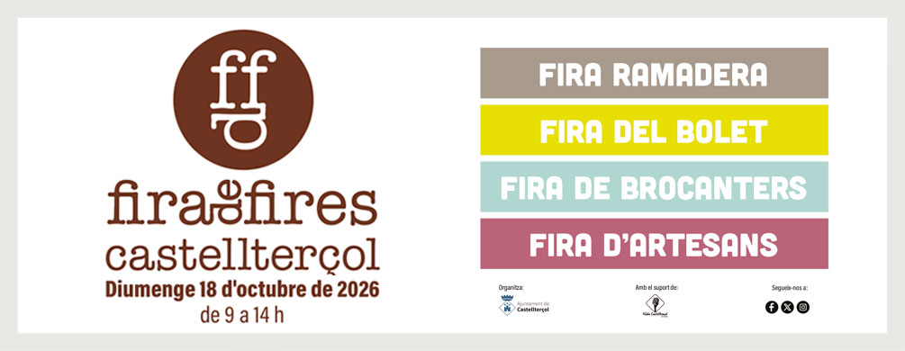 Banner de Castellterçol - Fira de Fires 2026