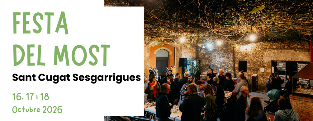 Banner de Sant Cugat Sesgarrigues - Festa del Most 2026