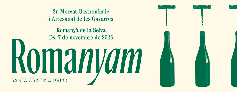 Romanyam, Mercat Gastronòmic i Artesanal de les Gavarres a Santa Cristina d'Aro
