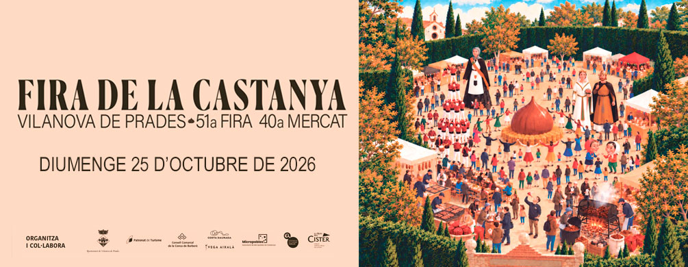 Banner de Vilanova de Prades - Fira de la Castanya 2026