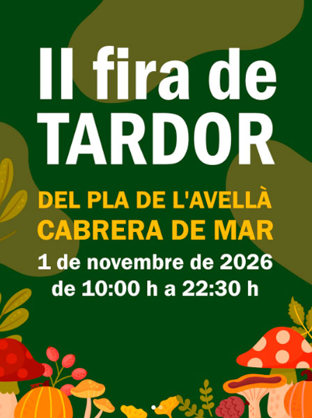 Cabrera de Mar - Fira de la Tardor 2026