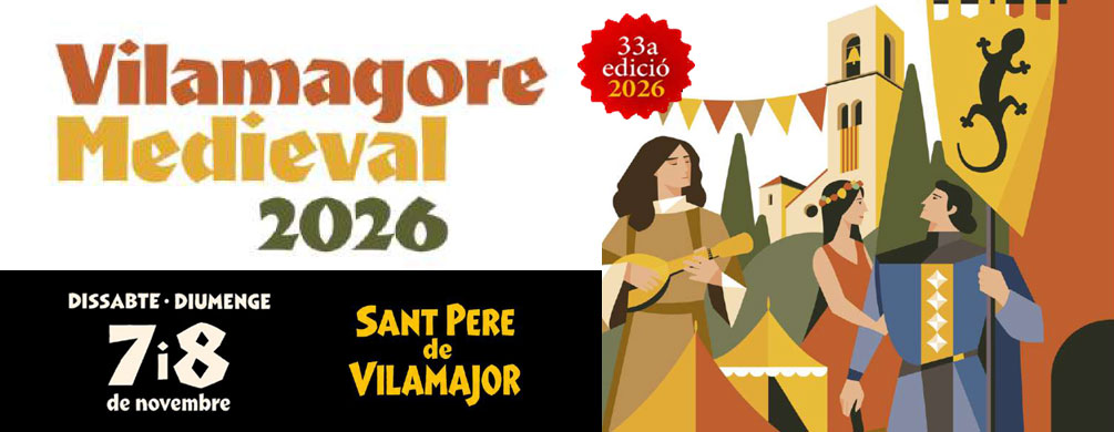 Banner de Sant Pere de Vilamajor - Vilamagore Medieval 2026