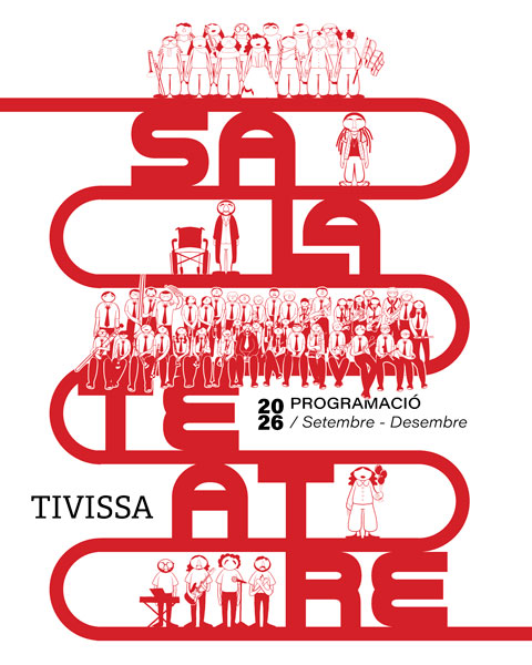 Tivissa - La Sala de Teatre presenta la nova programació per als mesos de setembre a desembre 2026