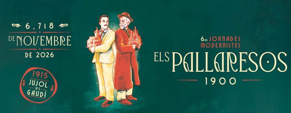 Banner de Els Pallaresos 1900, Jornades de Recreació Històrica Modernista 2026